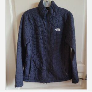 The North Face Navy Blue Thermoball Eco Jacket Full Zip L